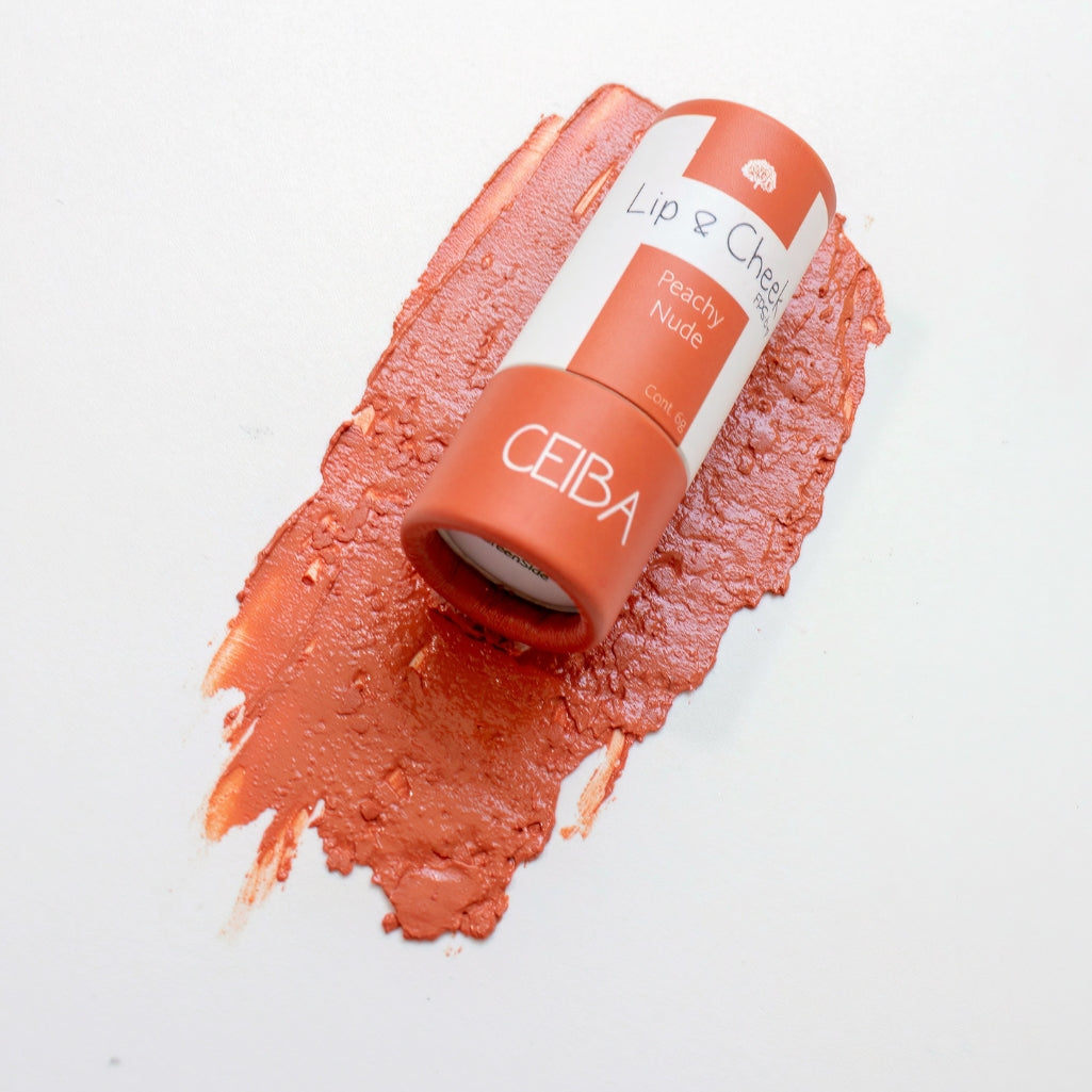 Bálsamo Lip & Cheek FPS 6 - PEACHY NUDE