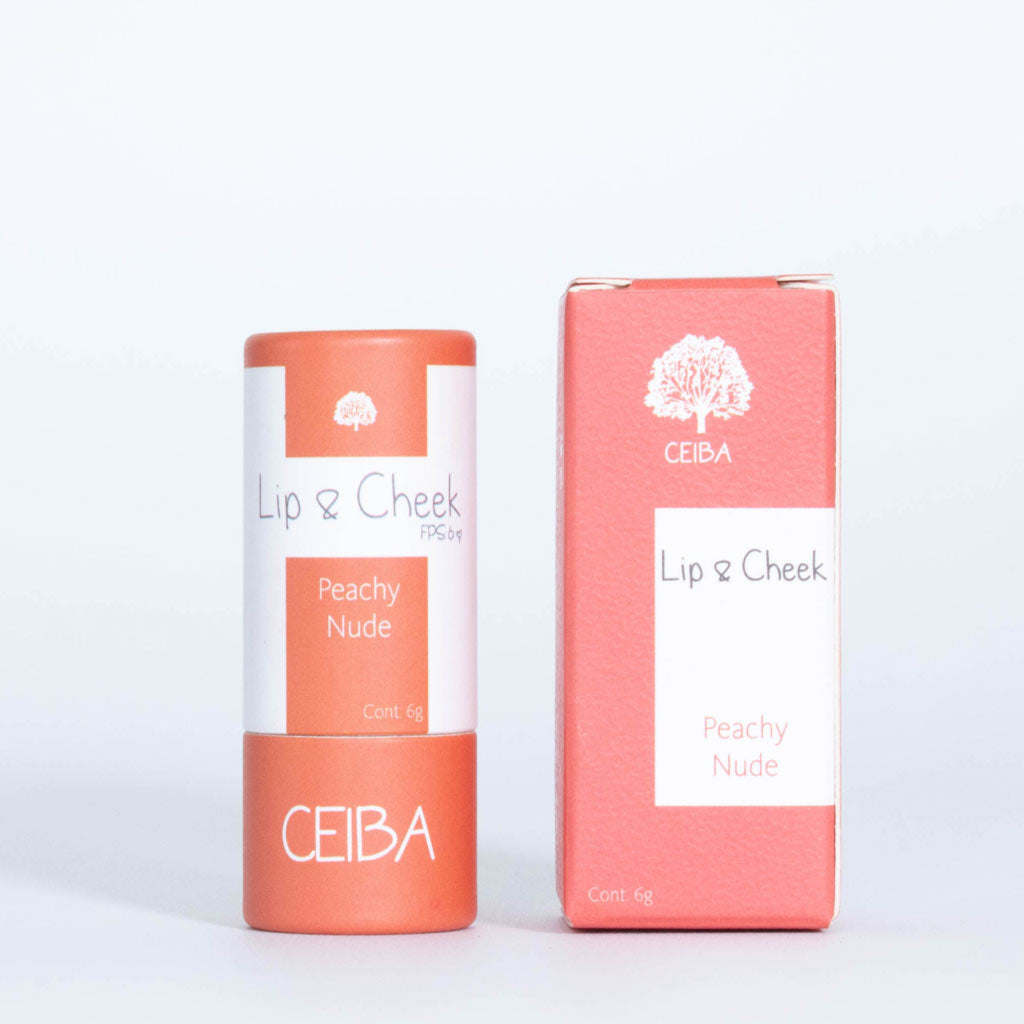 Bálsamo Lip & Cheek FPS 6 - PEACHY NUDE