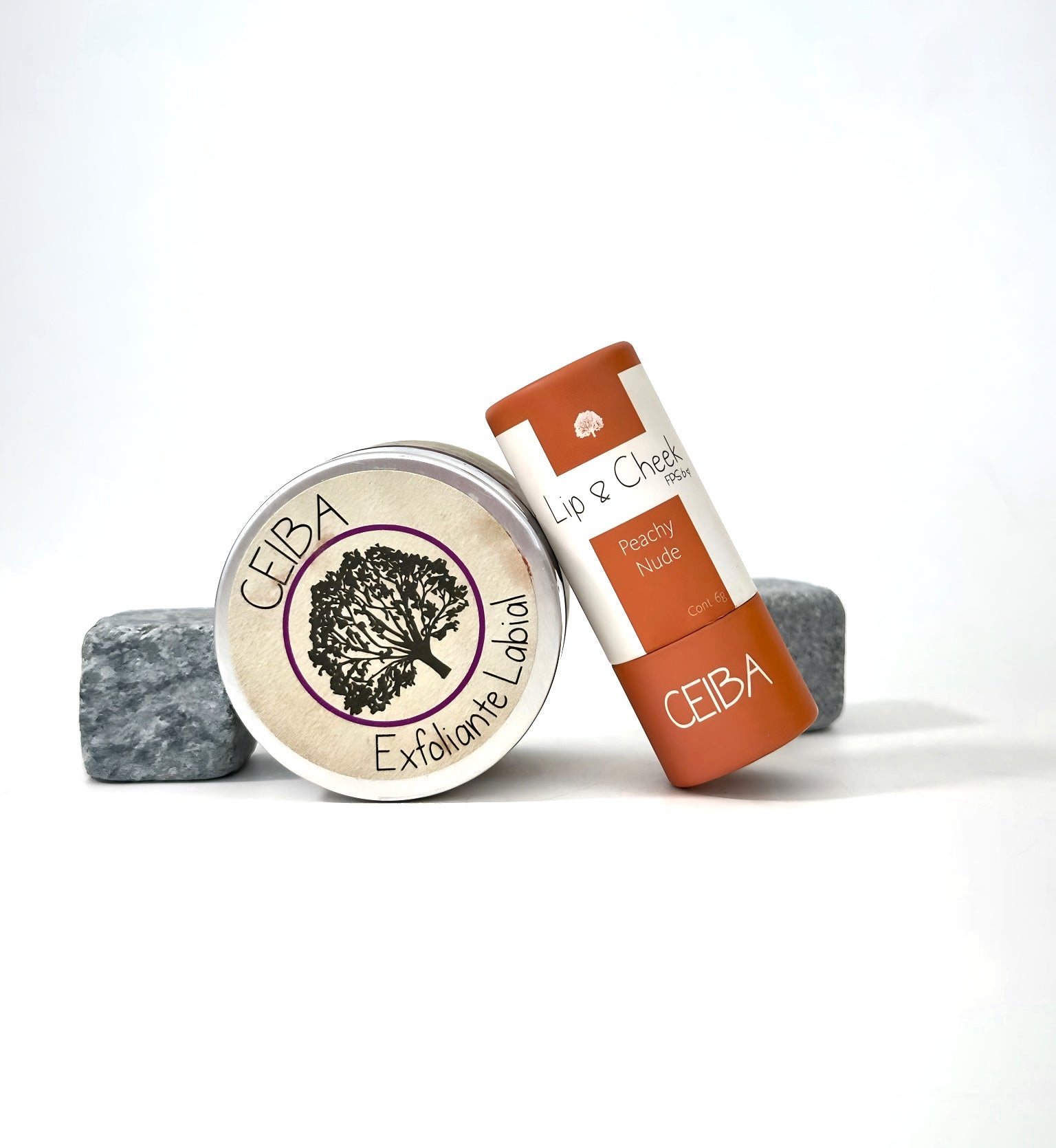 Set Exfoliante Labial + Bálsamo Lip & Cheek