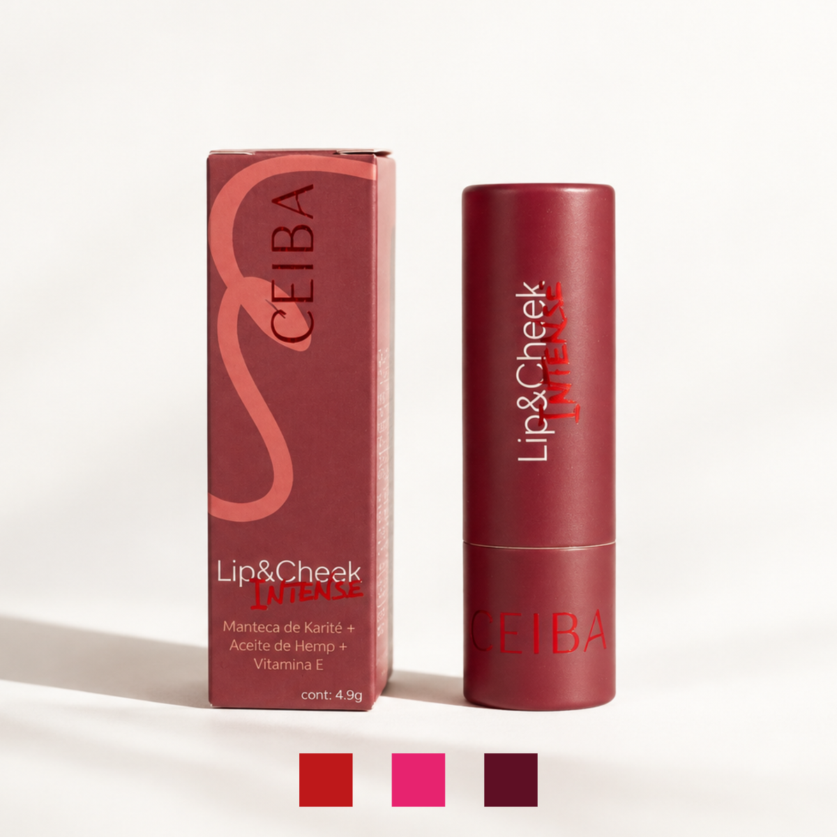 Bálsamo Lip & Cheek - Intense
