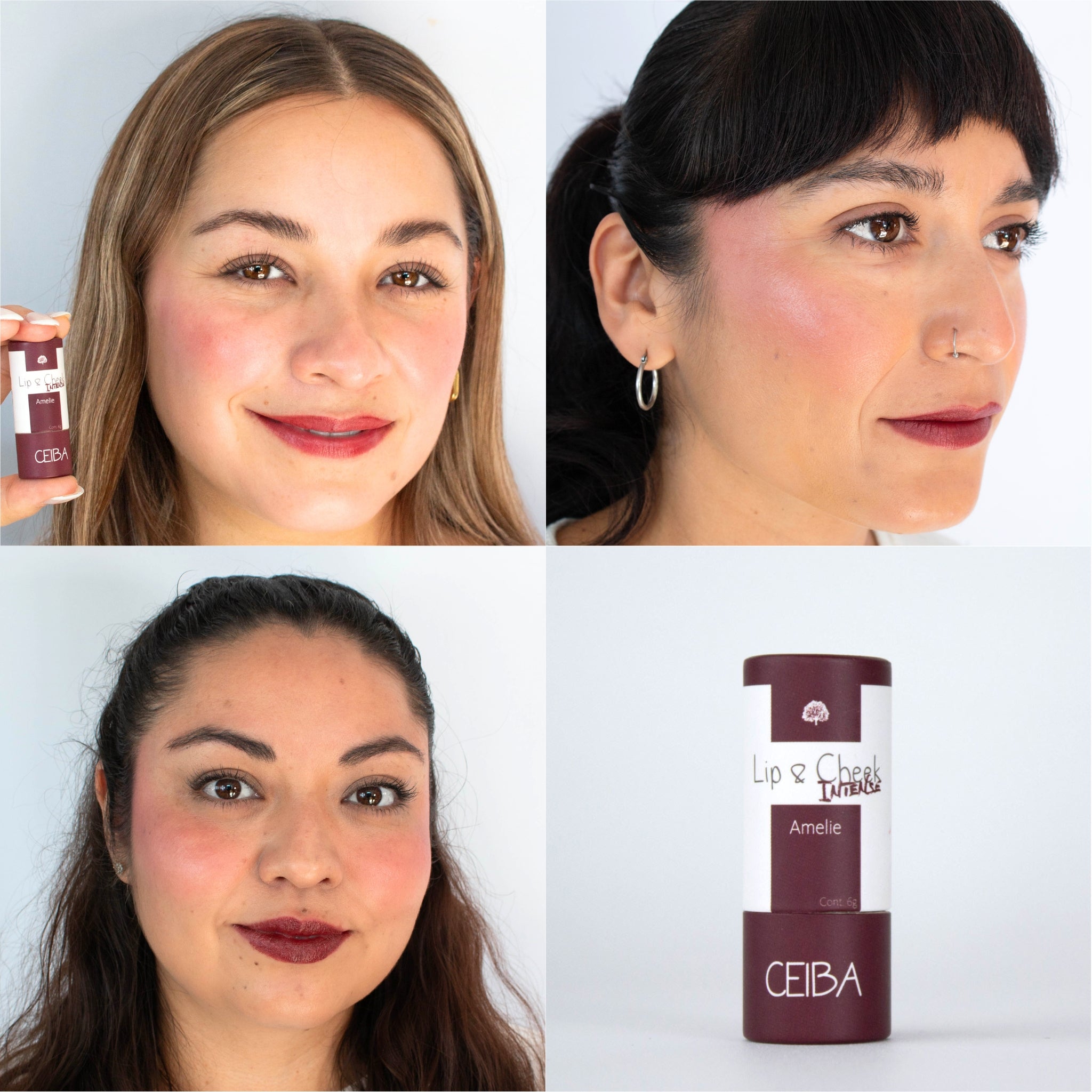 Bálsamo Lip & Cheek Intense - AMELIE