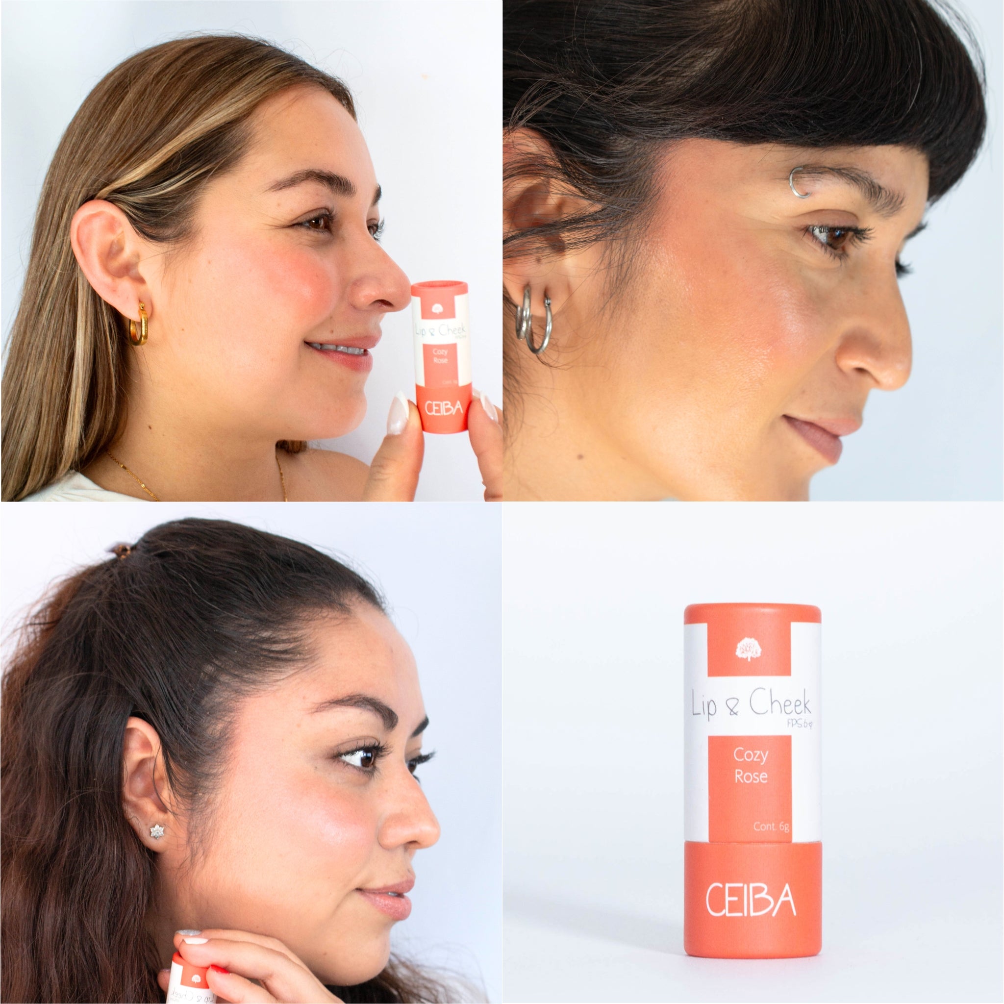 Bálsamo Lip & Cheek FPS 6 - COZY ROSE