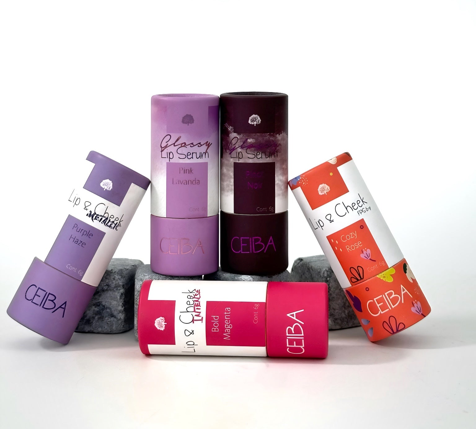 Set Bálsamo Lip & Cheek + Glossy Lip Serum