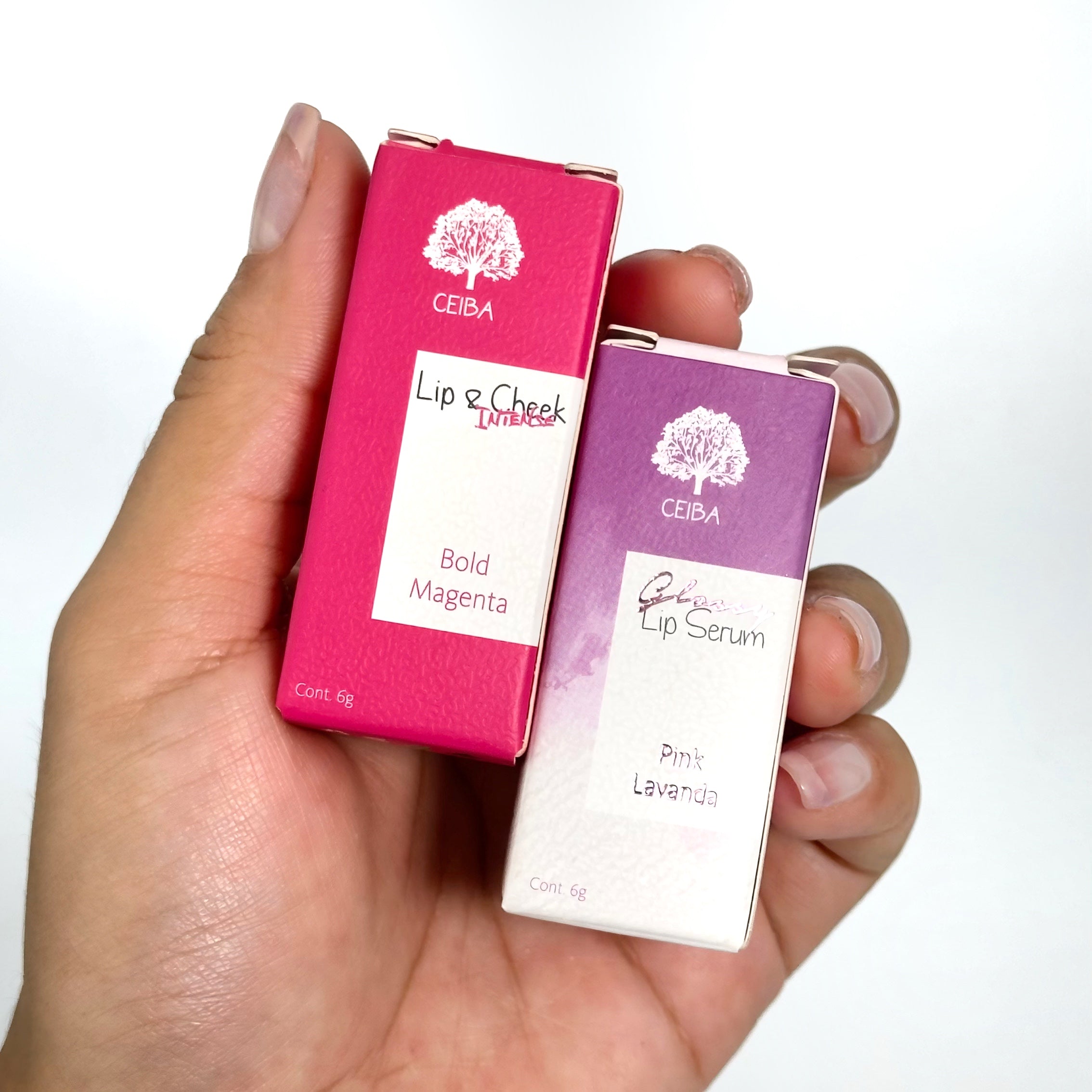 Set Bálsamo Lip & Cheek + Glossy Lip Serum