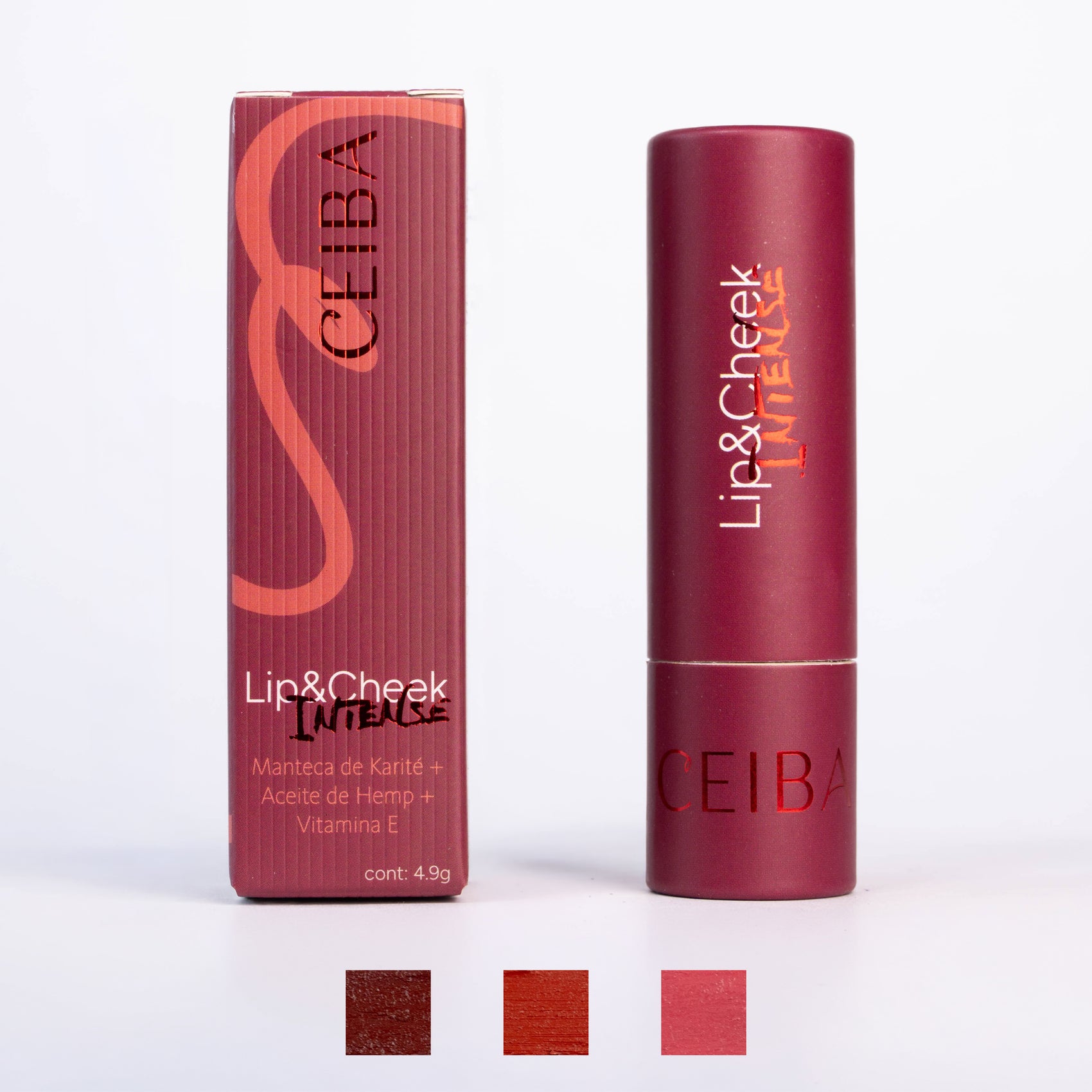 Bálsamo Lip & Cheek - Intense