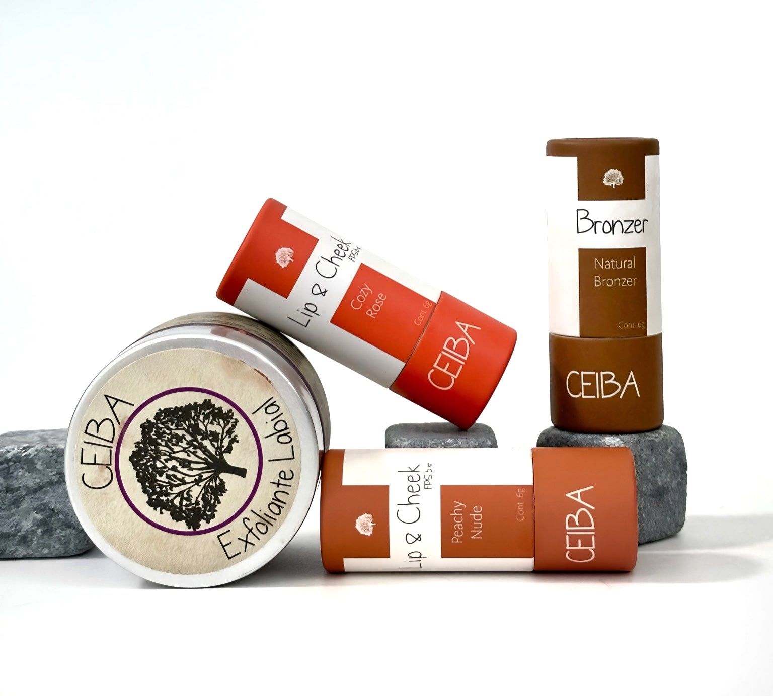 Set Exfoliante Labial + Bálsamo Lip & Cheek