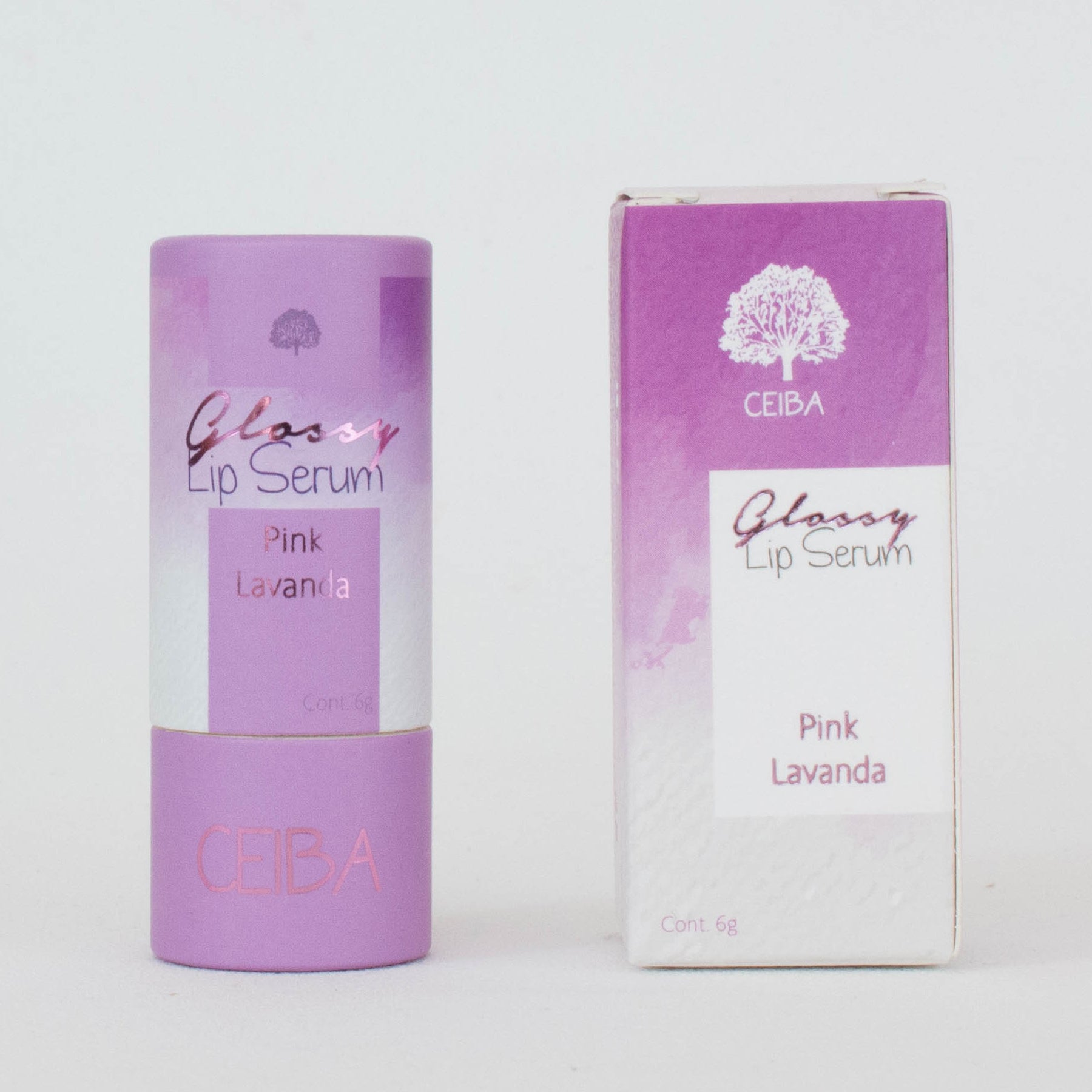 Glossy Lip Serum: Pink Lavanda