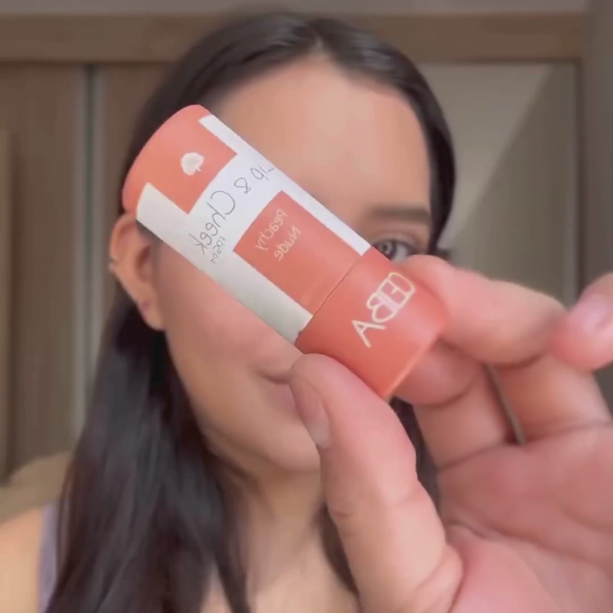 Bálsamo Lip & Cheek FPS 6 - PEACHY NUDE